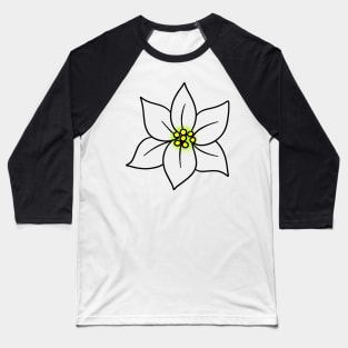 Pepper Blossom Baseball T-Shirt